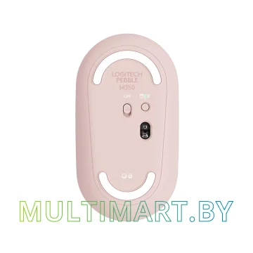 Мышь Logitech M350 Pebble (розовый) картинка 4